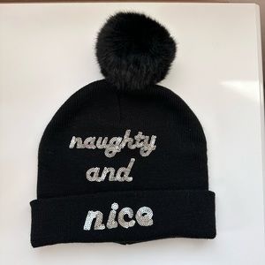 New York & Company Black Beanie